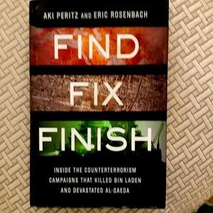 “Find, Fix, Finish” Book by Ali Peritz and Eric Rosenbach.